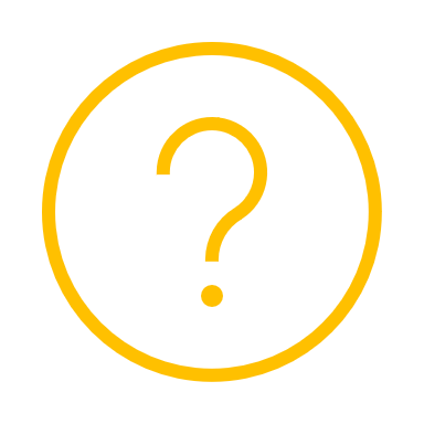 Badge Question Mark outline